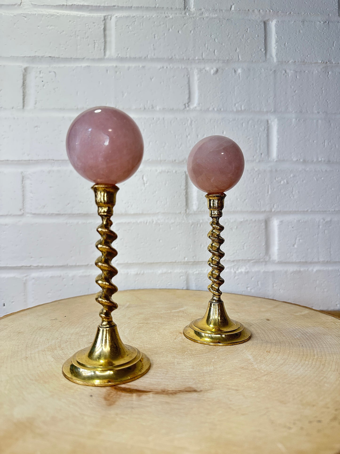 Rose Quartz Spheres