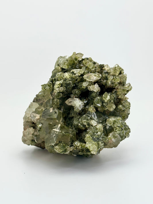 Forest Epidote with Quartz