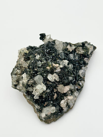 Forest Epidote with Quartz