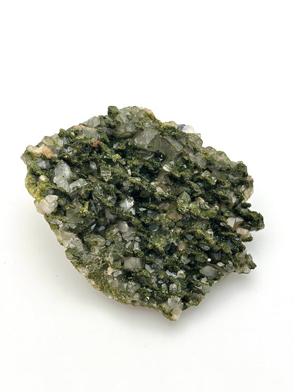 Forest Epidote with Quartz