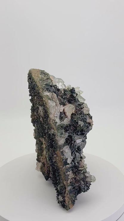 Forest Epidote with Quartz